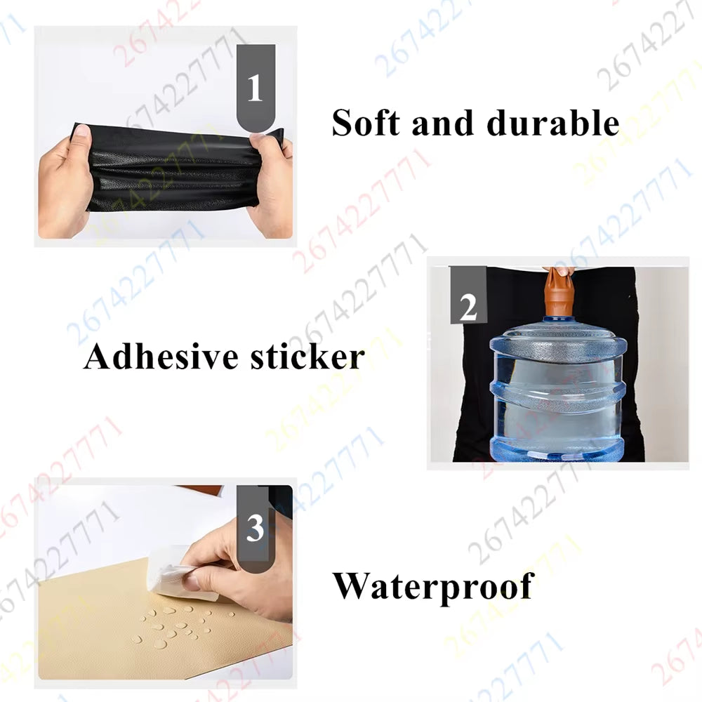 Self Adhesive Fix Patch Sticker Household Sofa PU Leather Repair Sticker Subsidies Furniture Refurbish Fabric Self DIY Patches