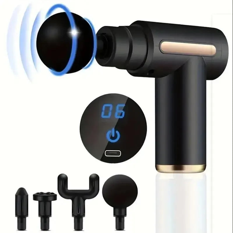 Mini Massage Gun – Portable Deep Tissue Percussion Massager for Body, Back, Neck & Legs