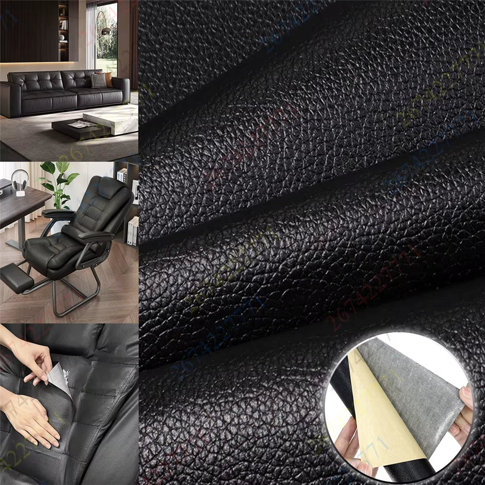 Self Adhesive Fix Patch Sticker Household Sofa PU Leather Repair Sticker Subsidies Furniture Refurbish Fabric Self DIY Patches