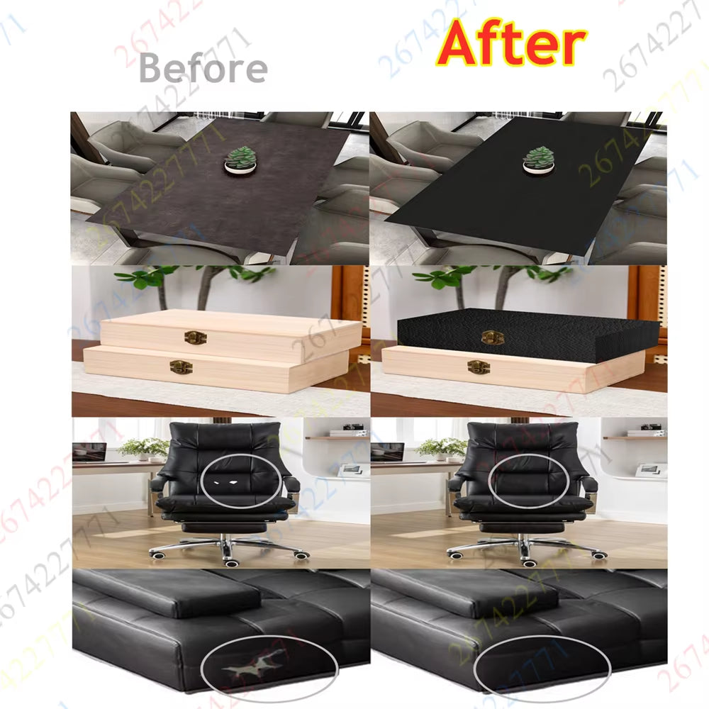 Self Adhesive Fix Patch Sticker Household Sofa PU Leather Repair Sticker Subsidies Furniture Refurbish Fabric Self DIY Patches