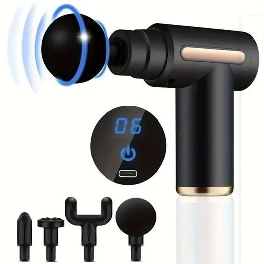 Mini Massage Gun – Portable Deep Tissue Percussion Massager for Body, Back, Neck & Legs