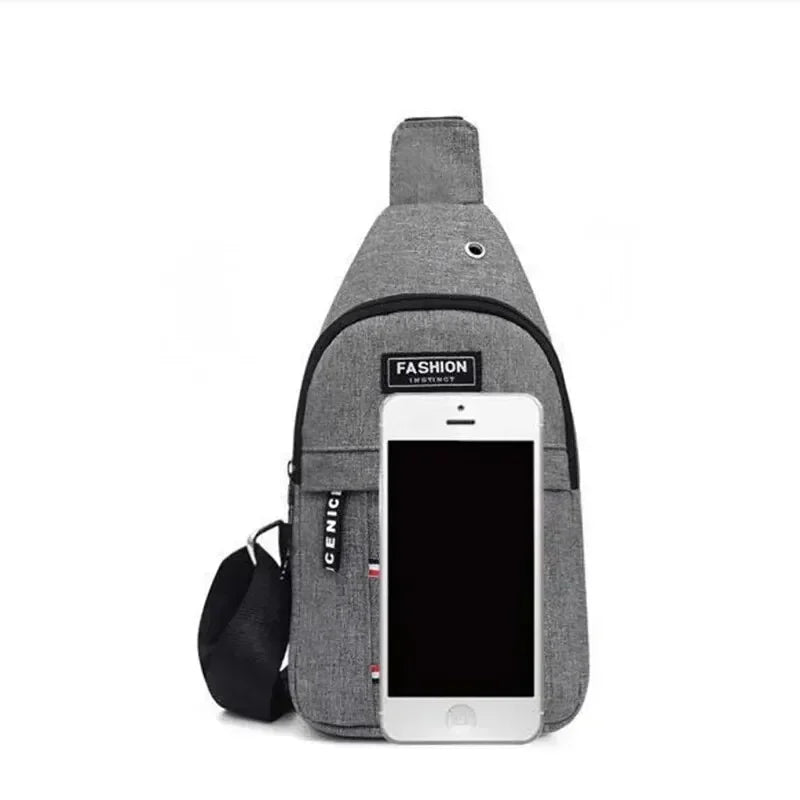 Waterproof Crossbody Sling Bag for Men – Lightweight Chest Backpack for Travel, Hiking & Everyday Use